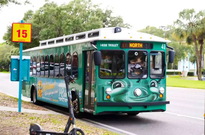 Tram service around Orlando