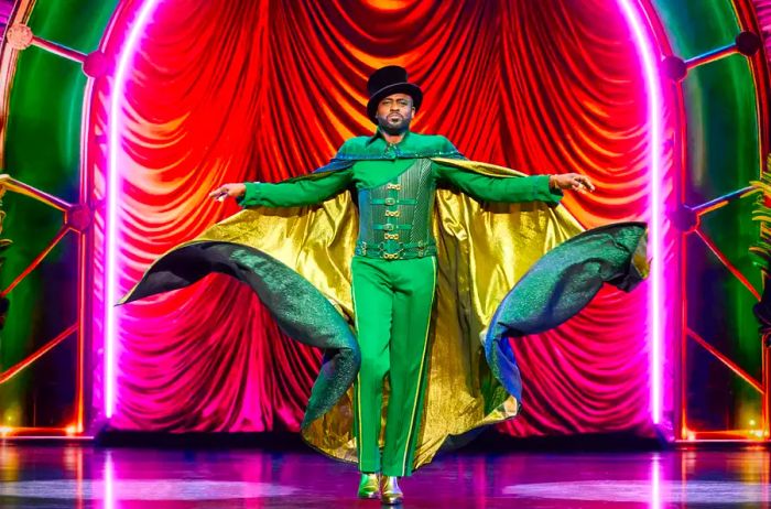 Wayne Brady as The Wiz on Broadway