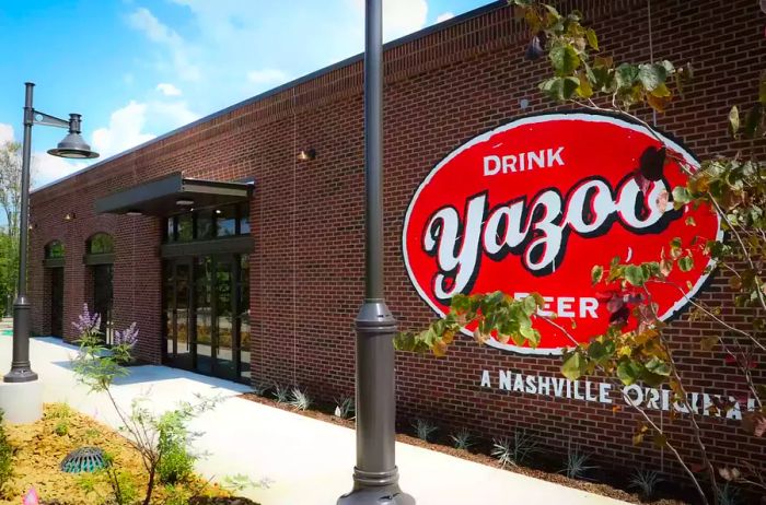 Entrance to Yazoo Brewing Company