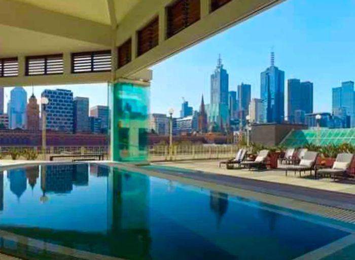 Swimming Pool at The Langham, Melbourne