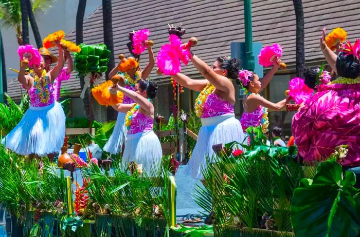 The King Kamehameha Day Parade takes place on Saturday, June 11, at Waikiki Beach.