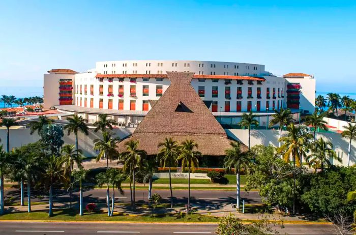 View of the exterior of Grand Velas Riviera Maya