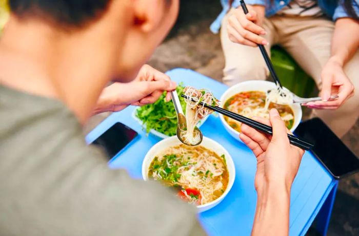 Vietnamese street cuisine