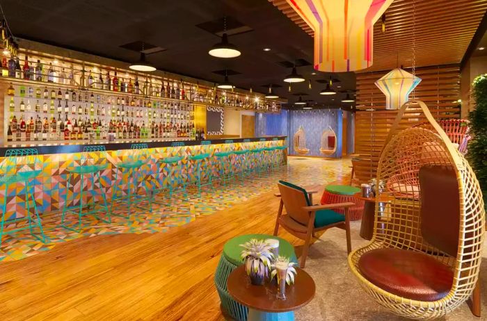 The Local Bar aboard Norwegian Cruise Line's Latest Ship, Viva