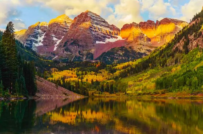 Mountain scenery in Colorado