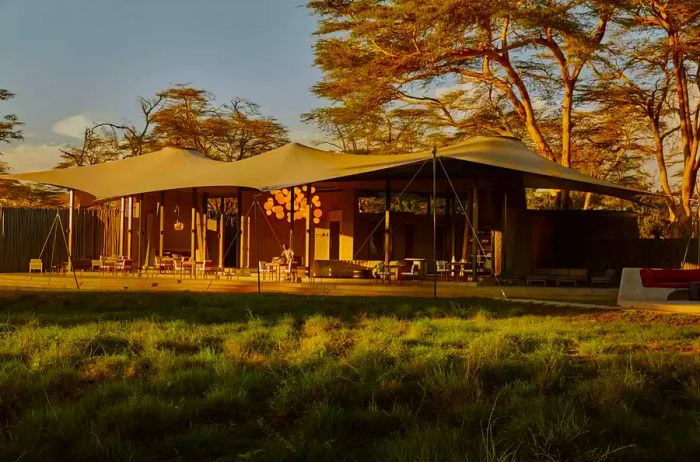 Safari tent at Angama Amboseli, Kenya