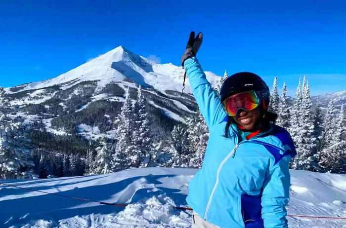 Big Sky ski resort in Montana, by Vanessa Wilkins