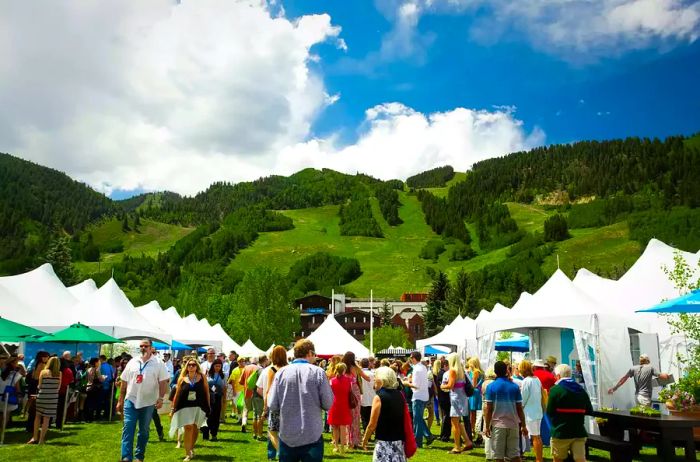 Food and Wine Open in Aspen, Colorado