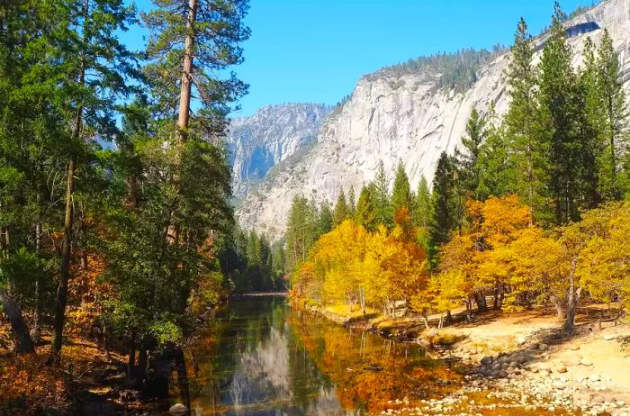 Autumn hues in Yosemite