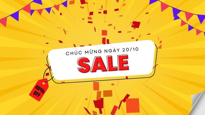 Mẫu nội dung khuyến mại cho ngày 20/10