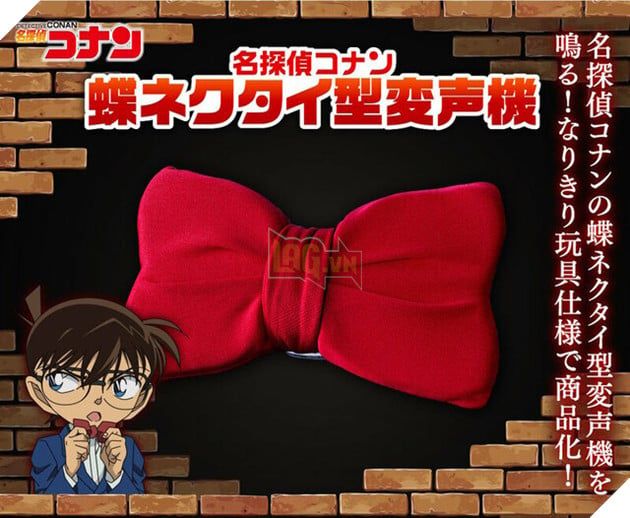 Người hâm mộ Thám tử Conan đang háo hức chờ đợi Nơ biến giọng từ Bandai ra mắt.