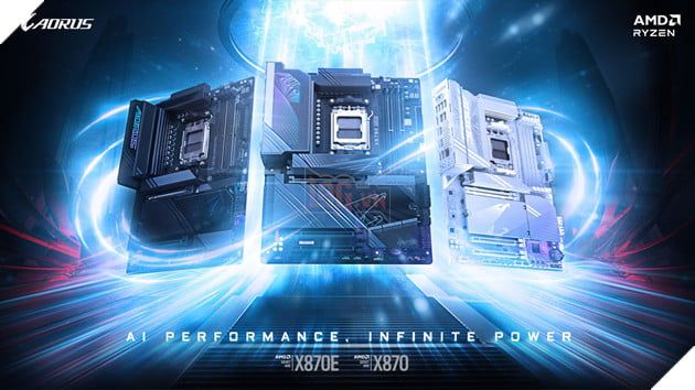 GIGABYTE giới thiệu mainboard X870E/X870 được thiết kế đặc biệt cho CPU AMD Ryzen 9000, với sức mạnh AI vô tận