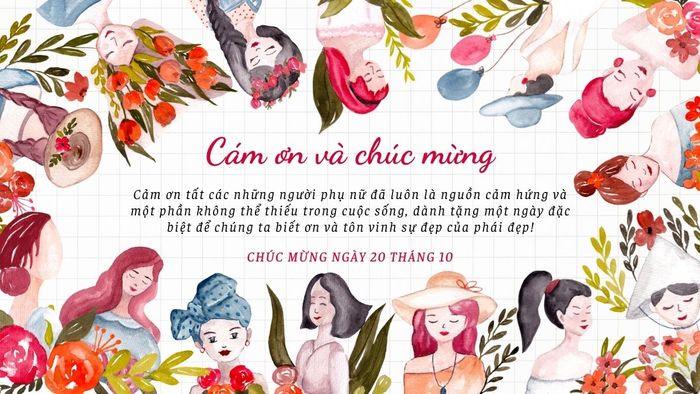 Mẫu nội dung kể chuyện cho ngày 20/10