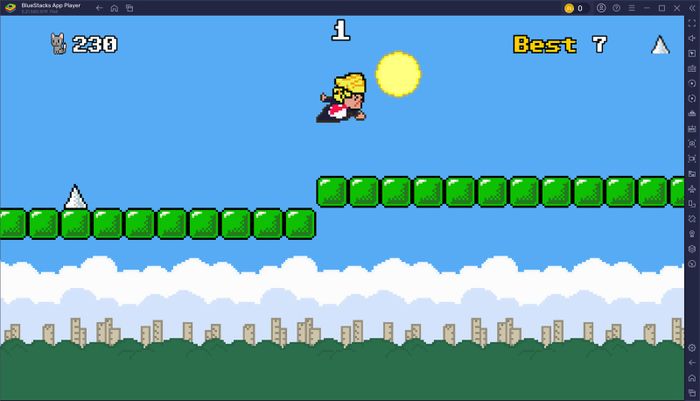Hãy cùng tham gia trò chơi vui nhộn Trump Run trên PC qua BlueStacks