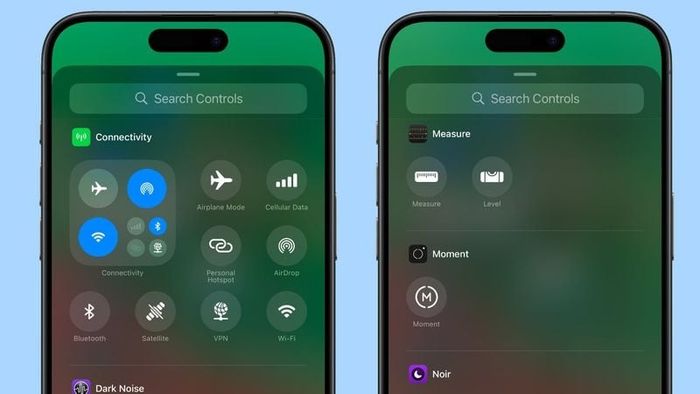 Apple nâng cấp Trung tâm điều khiển trong iOS 18.1 beta 6