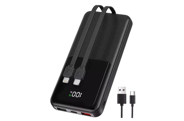 built-in portable charger