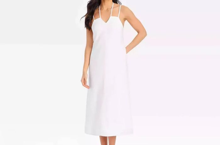 Target Women's Linen Midi Sundress - Universal Threadâ¢