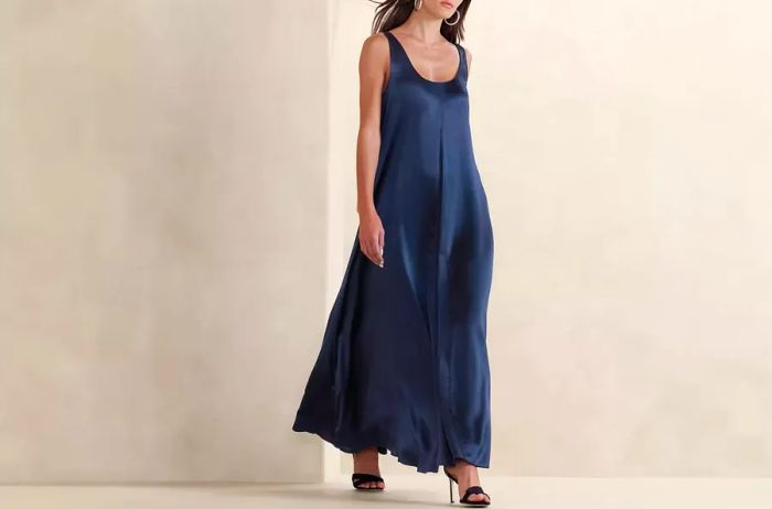 SERENADE SILK MAXI DRESS