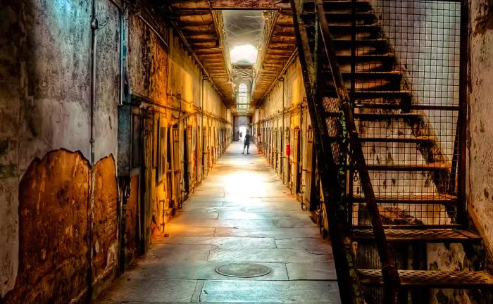 Abandoned Movie Sets You Can Still Visit: 12 Monkeys Set at Eastern State Penitentiary in Philadelphia, Pennsylvania