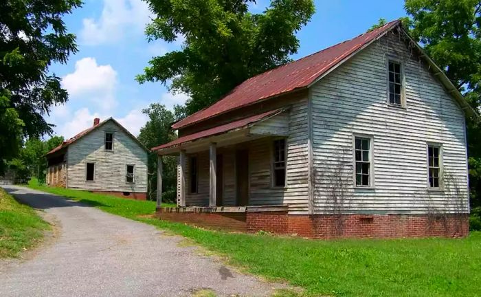 Abandoned Movie Sets You Can Still Visit: Hunger Games' District 12 in Henry River Mill Village, North Carolina