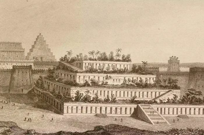 Reconstruction of the Hanging Gardens of Babylon