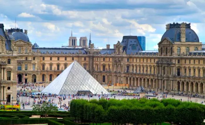 The Most-Visited Castles in the World: No. 2 The Louvre, Paris