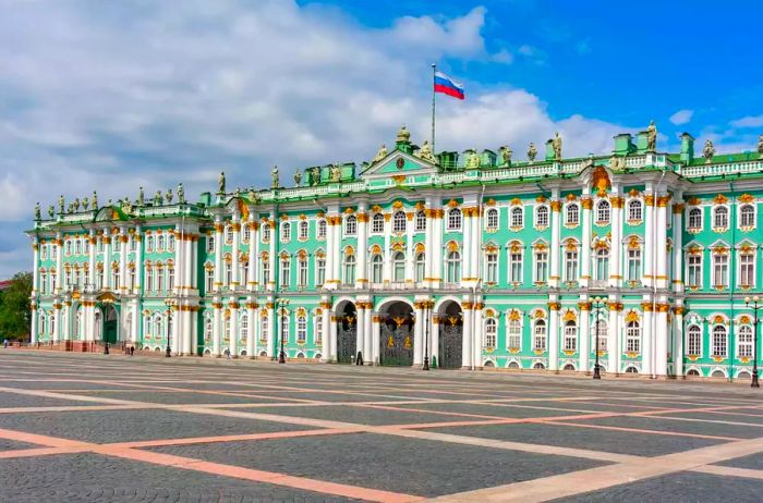 Winter Palace (Hermitage Museum), St. Petersburg, Russia