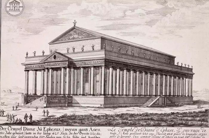 Illustration of The Temple of Artemis