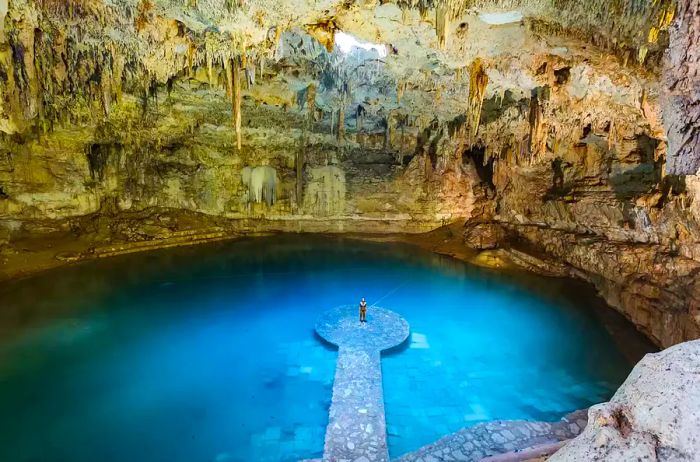 Cenote near Valladolid, Yucatan, Mexico (MR)