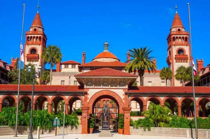 Facade of Flagler College