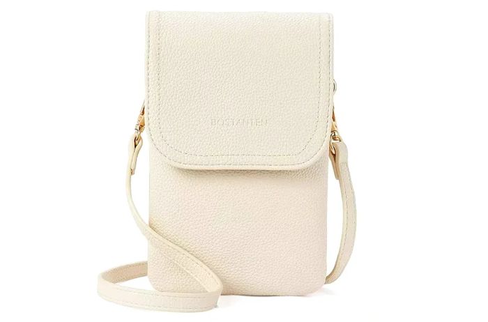 BOSTANTEN Leather Small Crossbody Bags for Women Designer Cell Phone Bag Wallet Purses Adjustable Strap