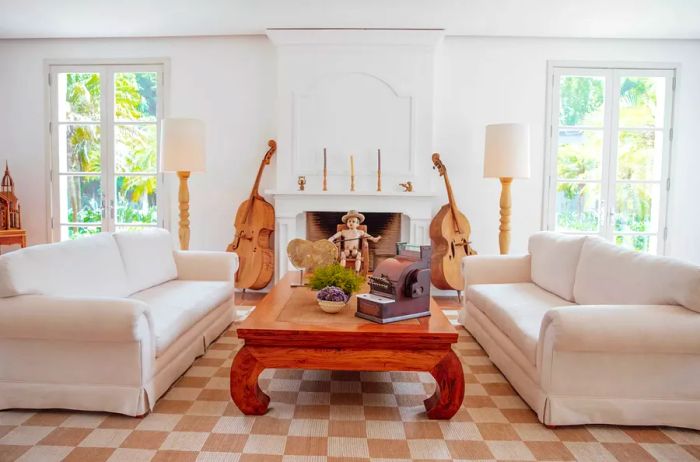 Lounge Area at Villa Bokéh