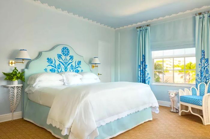 Interior guest room at The Colony Palm Beach