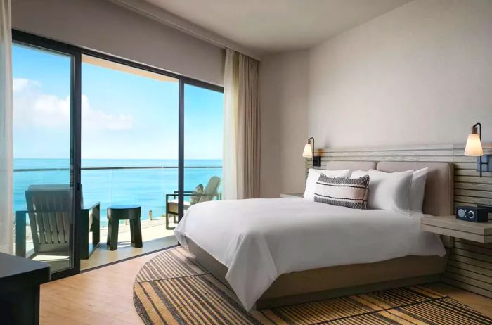 A one-bedroom suite at Alila Marea