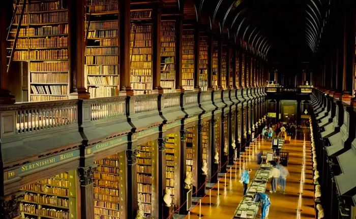 Trinity College in Dublin, Ireland