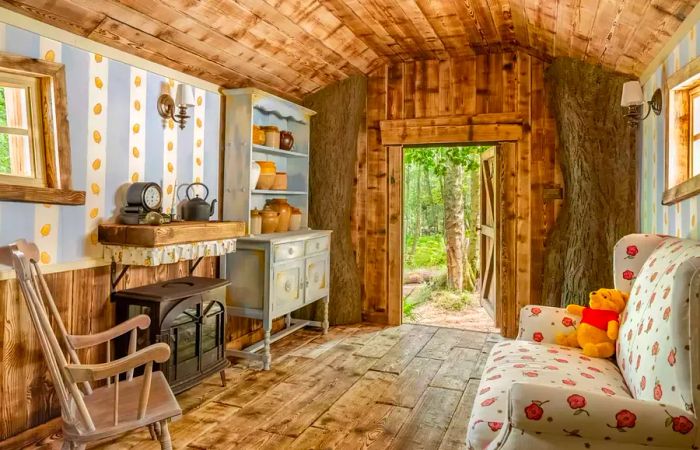 Winnie the Pooh-themed Airbnb