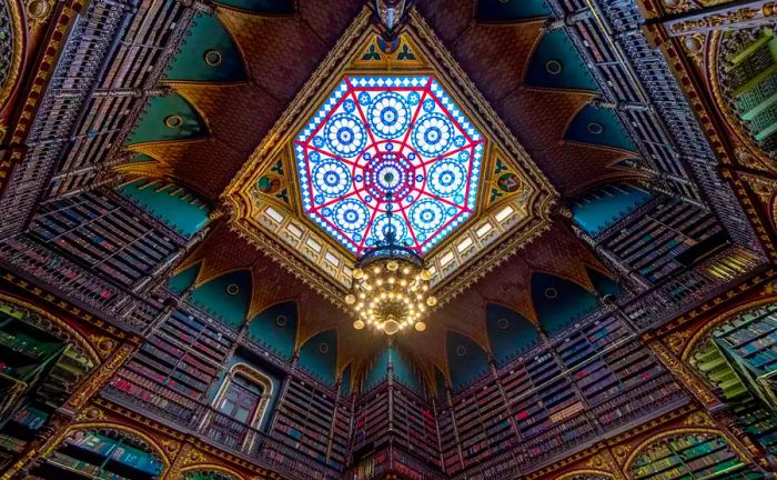 Royal Portuguese Reading Room in Rio de Janeiro, Brazil