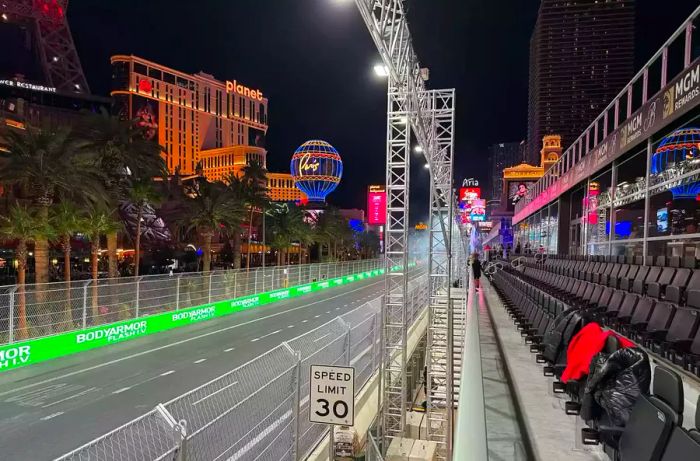 Bellagio Fountain Club at the Las Vegas Grand Prix 2023