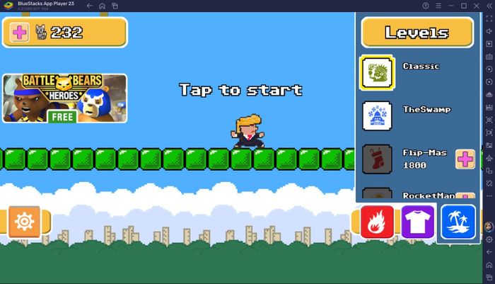 Hướng dẫn chơi game Trump Run trên PC cho người mới