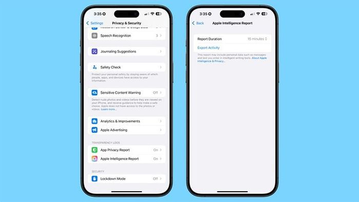 Báo cáo về Apple Intelligence