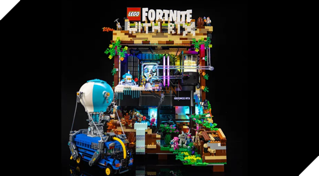 Người mod đã hoàn thành dự án xây dựng PC gaming sử dụng Lego Fortnite với card RTX 4080 Super.