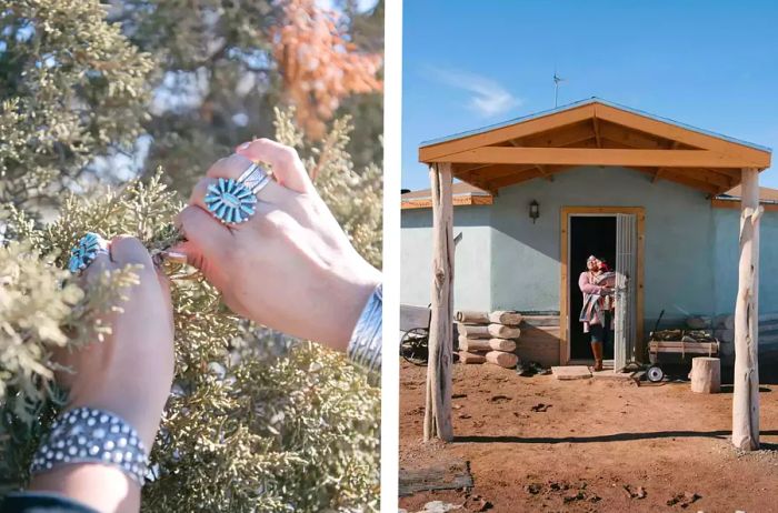 Navajo Life in Winter at Canyon de Chelly