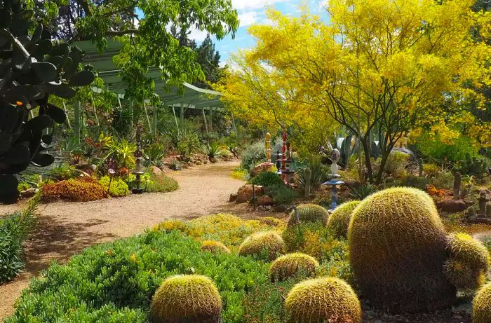 Inside the Ruth Bancroft Garden