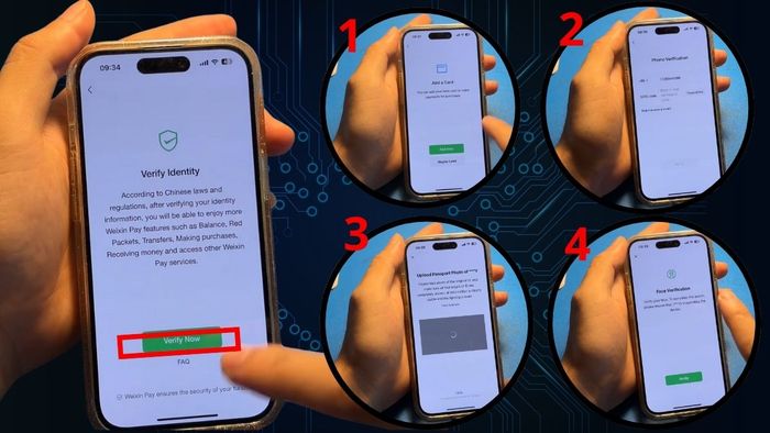 Hướng dẫn mở ví Wechat Pay chi tiết bước 5