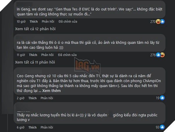 Đại diện Gen.G lại có phát ngôn gây sốc, xem thường EWC 2024 và chiến thắng của T1.
