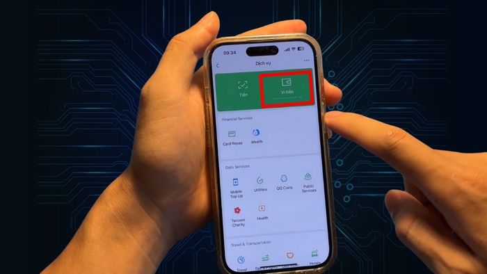 Hướng dẫn chi tiết mở ví Wechat Pay bước 2