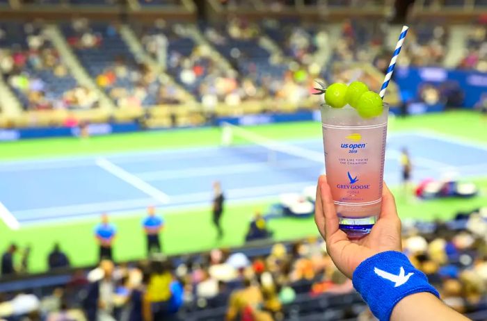 Honey Deuce cocktails are available at the US Open in Arthur Ashe Stadium