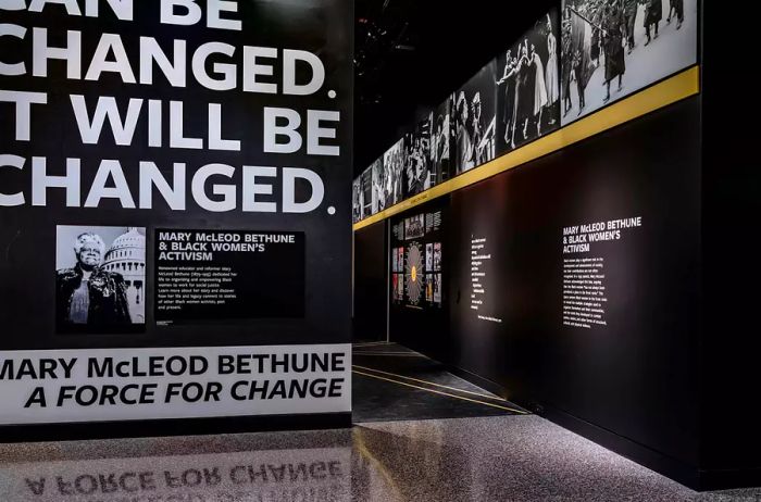 The Mary McLeod Bethune Room located at the Smithsonian in D.C.