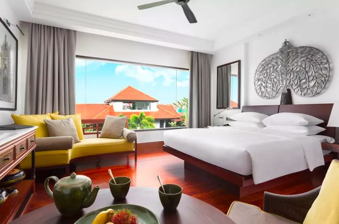 A guest room at Park Hyatt Siem Reap