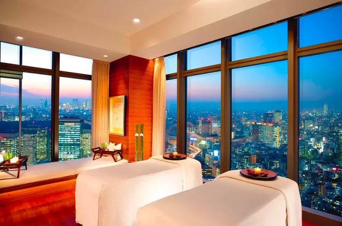 The Tokyo Spa Harmony suite at the Mandarin Oriental, Tokyo